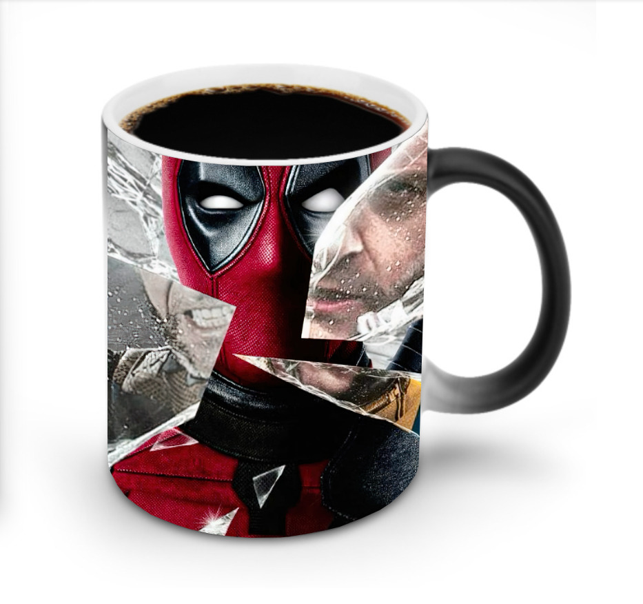 （画像用） Deadpool デッドプール 温度変色マグカップ