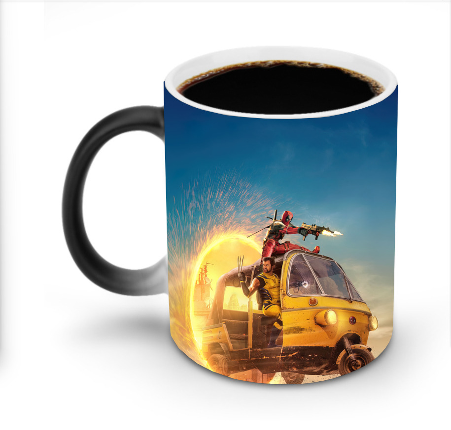 （画像用） Deadpool デッドプール 温度変色マグカップ