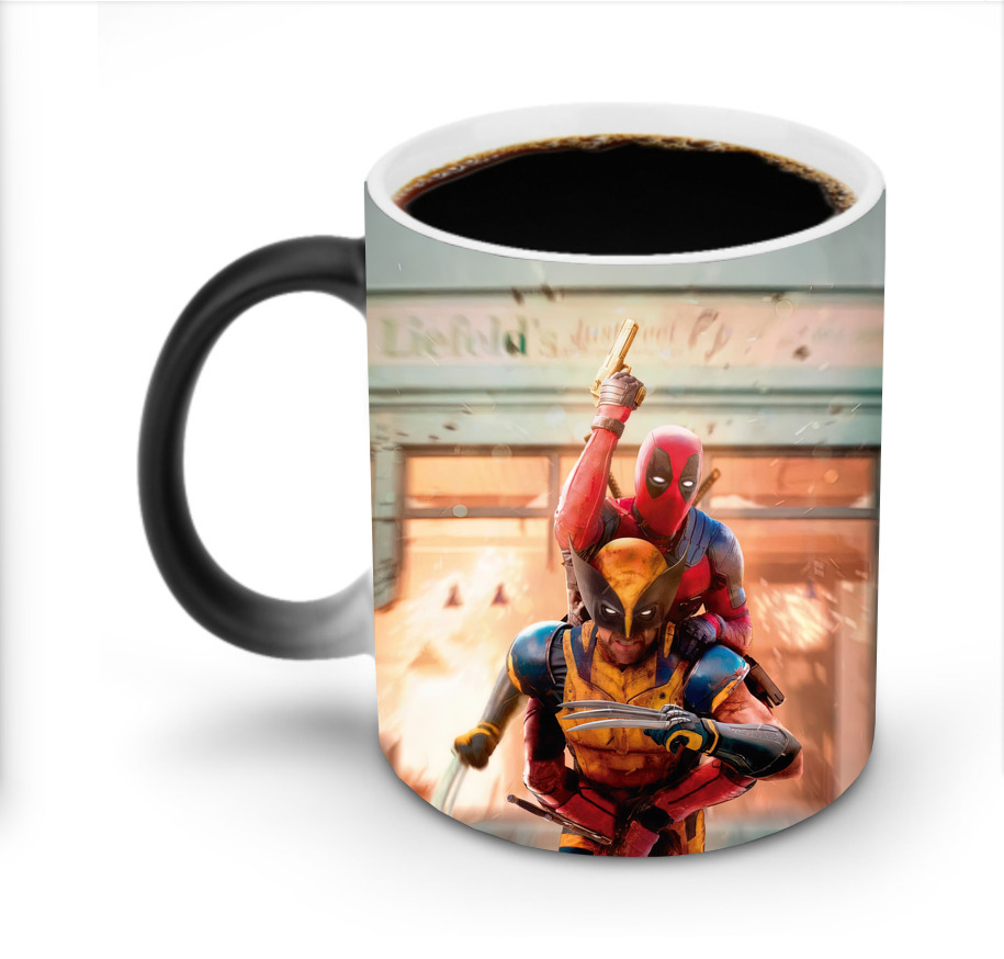 （画像用） Deadpool デッドプール 温度変色マグカップ