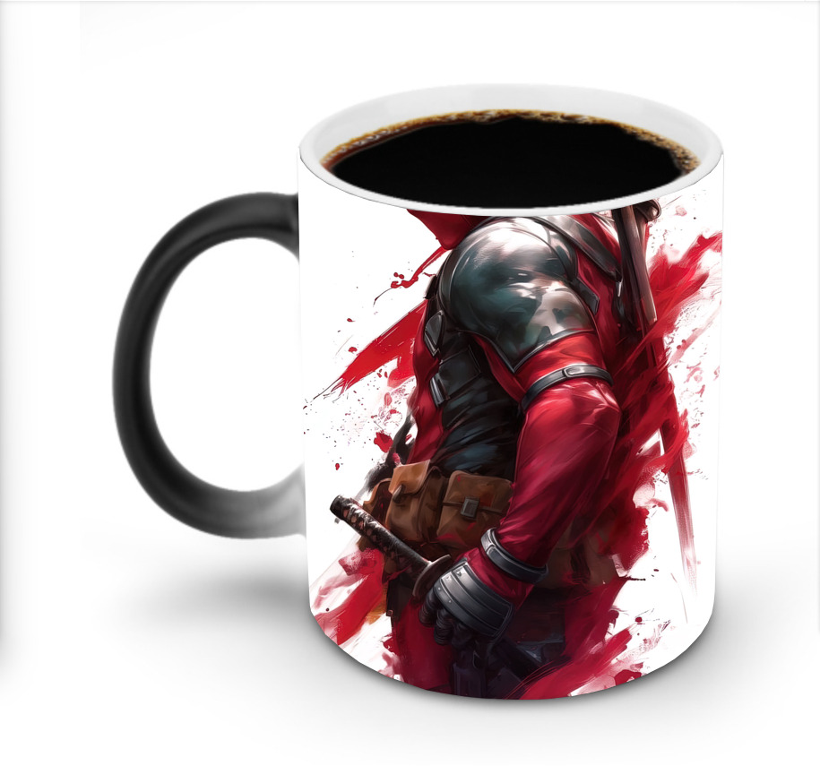 （画像用） Deadpool デッドプール 温度変色マグカップ