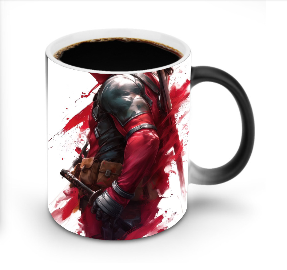 （画像用） Deadpool デッドプール 温度変色マグカップ