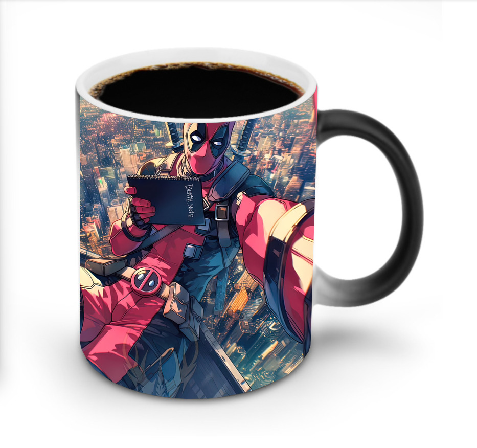 （画像用） Deadpool デッドプール 温度変色マグカップ