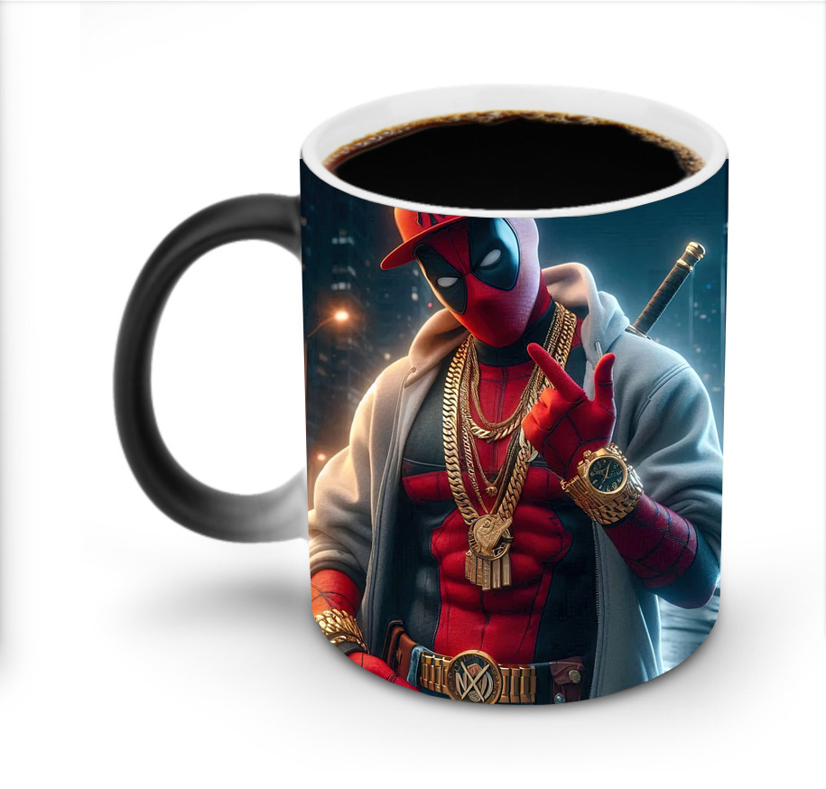 （画像用） Deadpool デッドプール 温度変色マグカップ