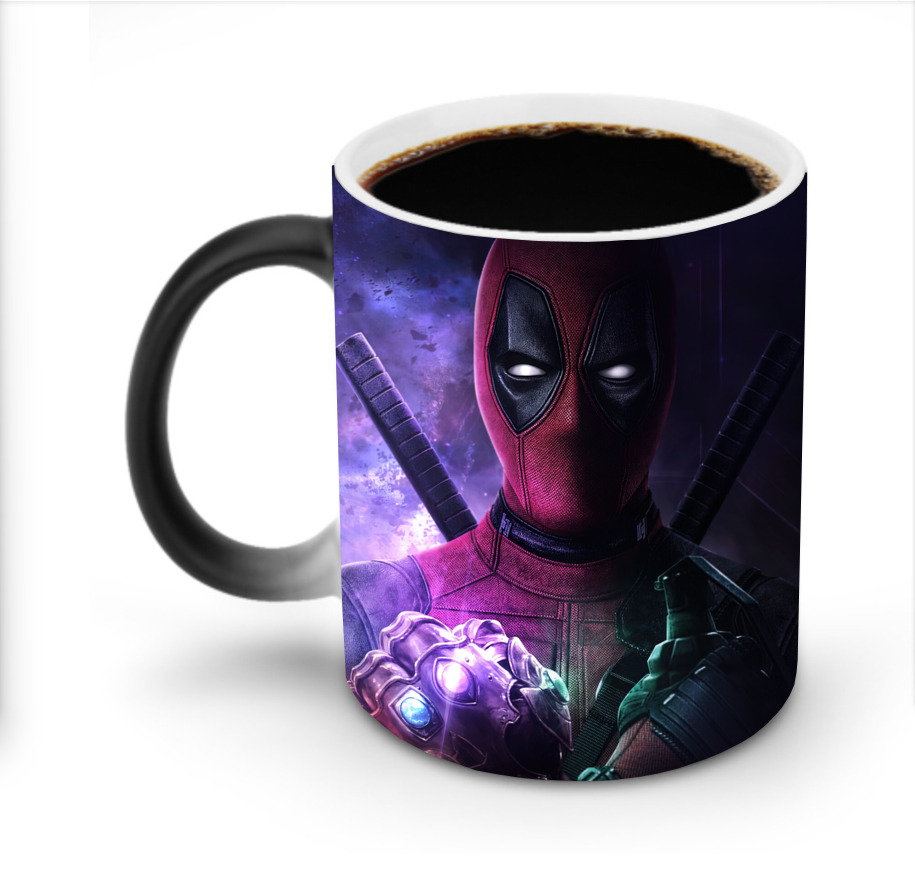 （画像用） Deadpool デッドプール 温度変色マグカップ