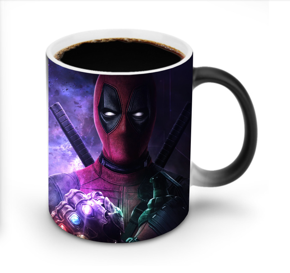 （画像用） Deadpool デッドプール 温度変色マグカップ