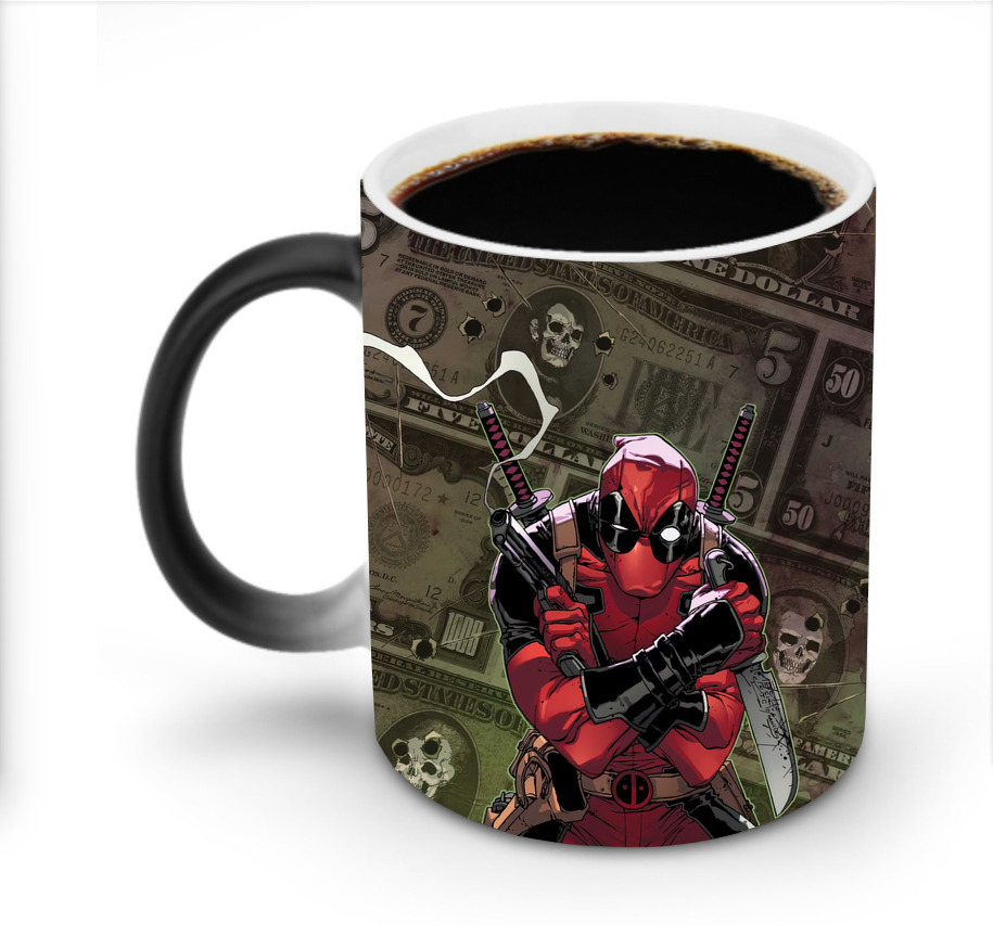 （画像用） Deadpool デッドプール 温度変色マグカップ