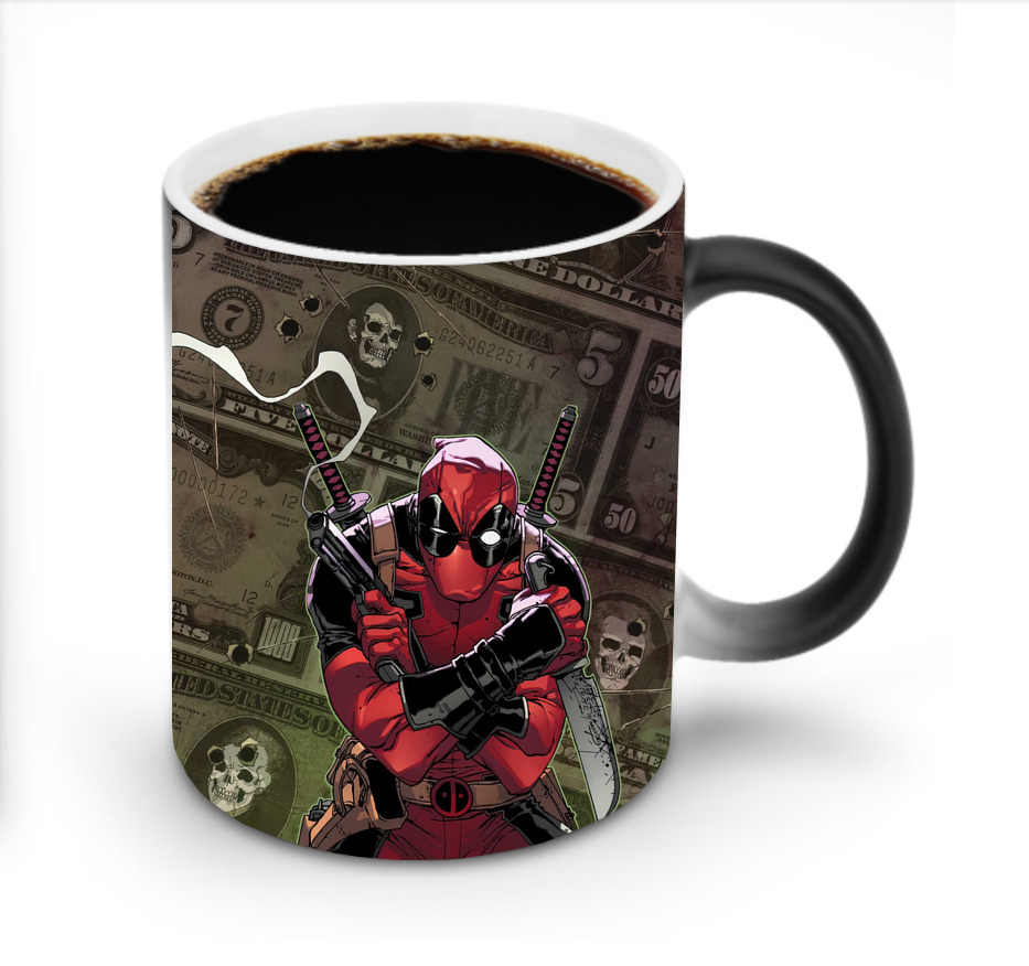 （画像用） Deadpool デッドプール 温度変色マグカップ