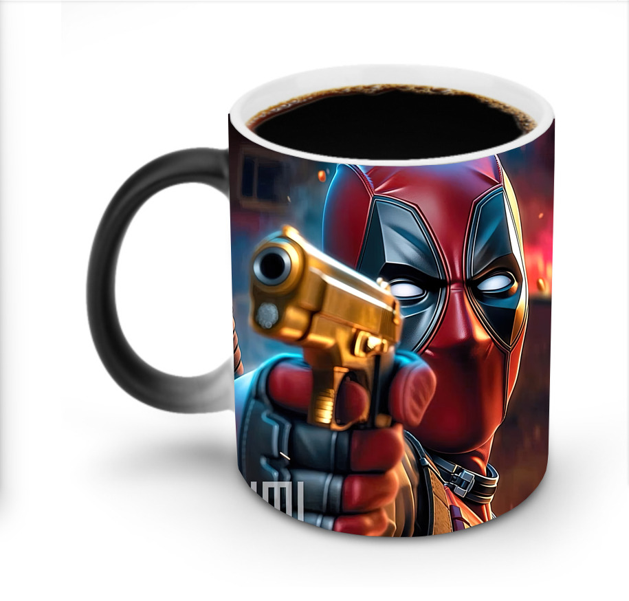 （画像用） Deadpool デッドプール 温度変色マグカップ