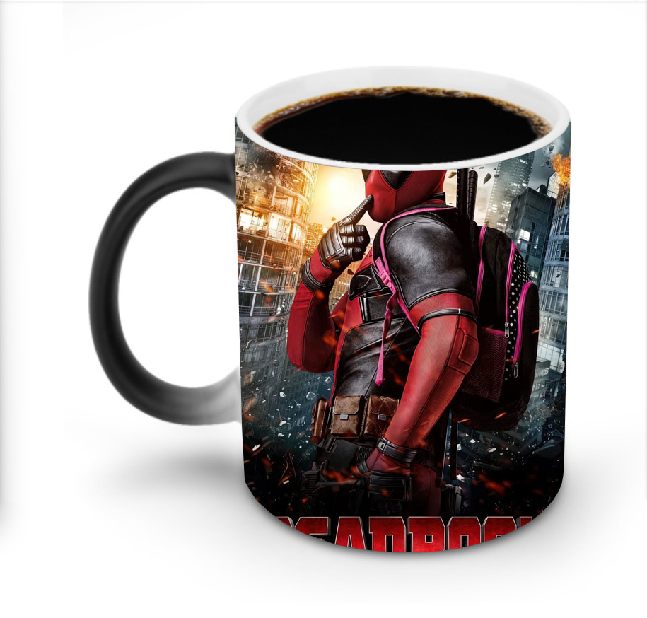 （画像用） Deadpool デッドプール 温度変色マグカップ