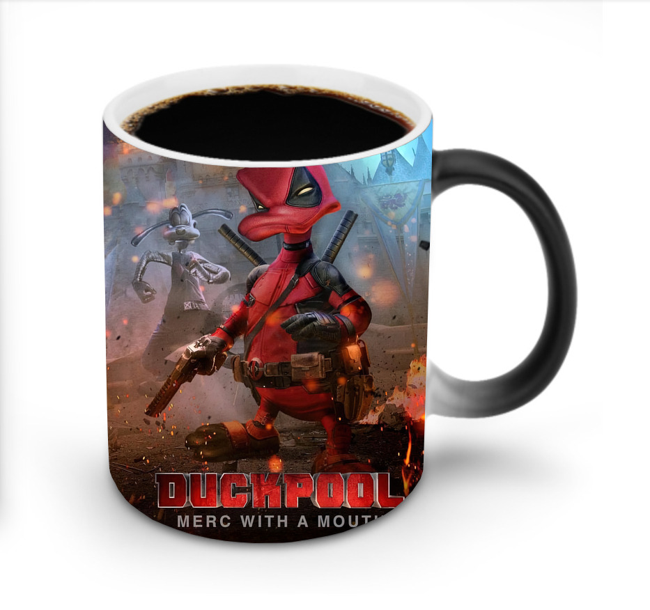 （画像用） Deadpool デッドプール 温度変色マグカップ