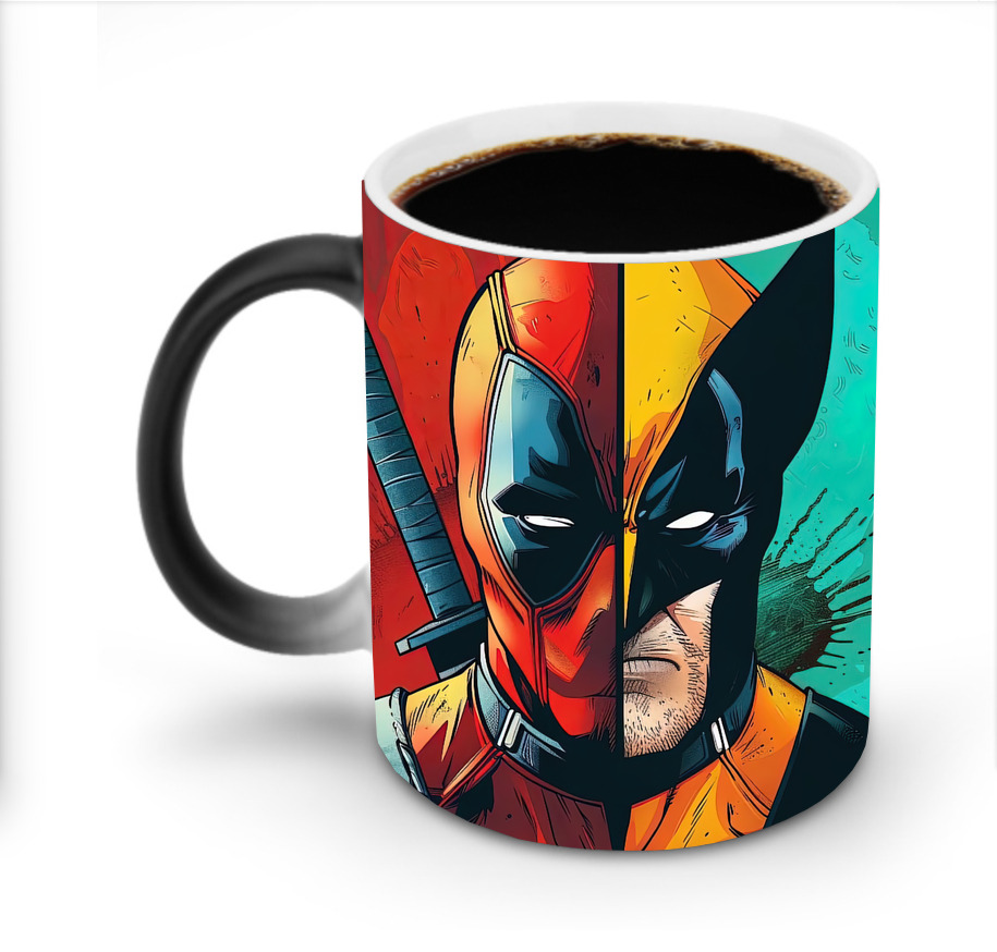 （画像用） Deadpool デッドプール 温度変色マグカップ
