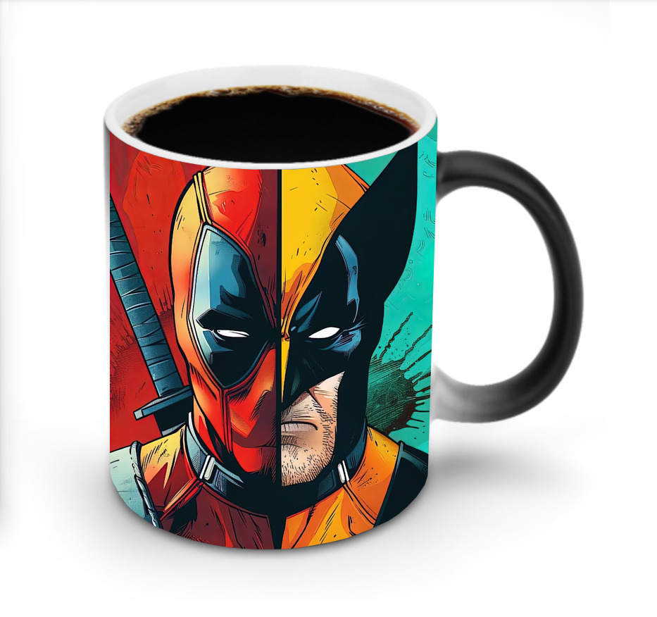 （画像用） Deadpool デッドプール 温度変色マグカップ