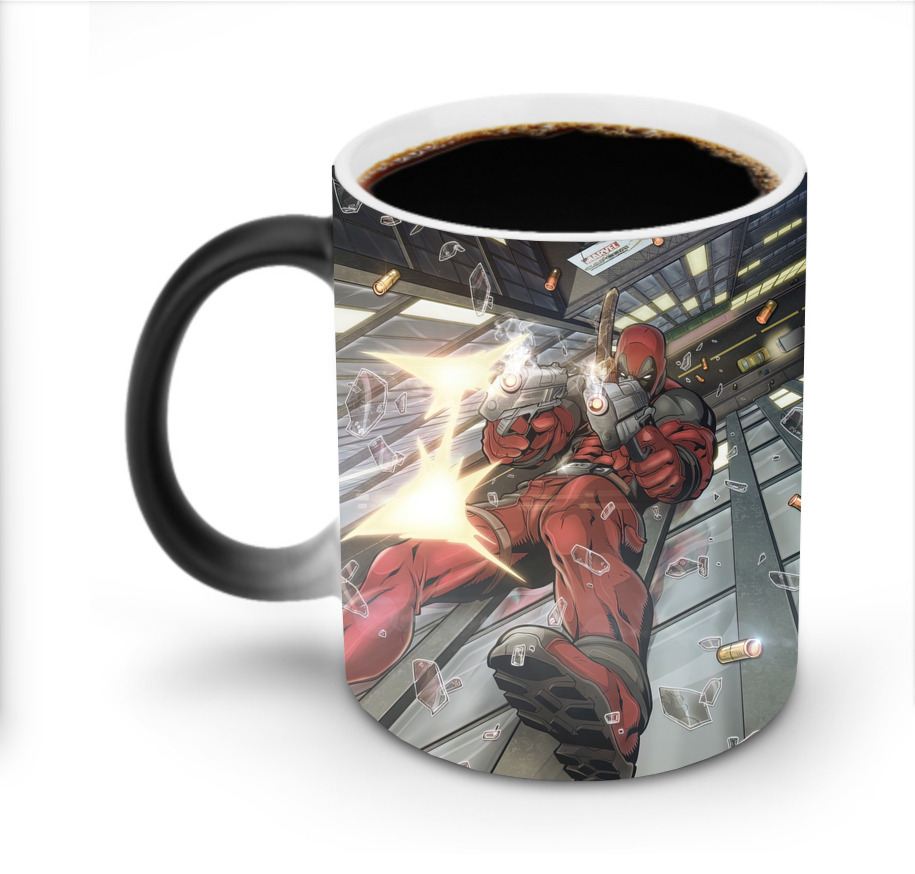 （画像用） Deadpool デッドプール 温度変色マグカップ