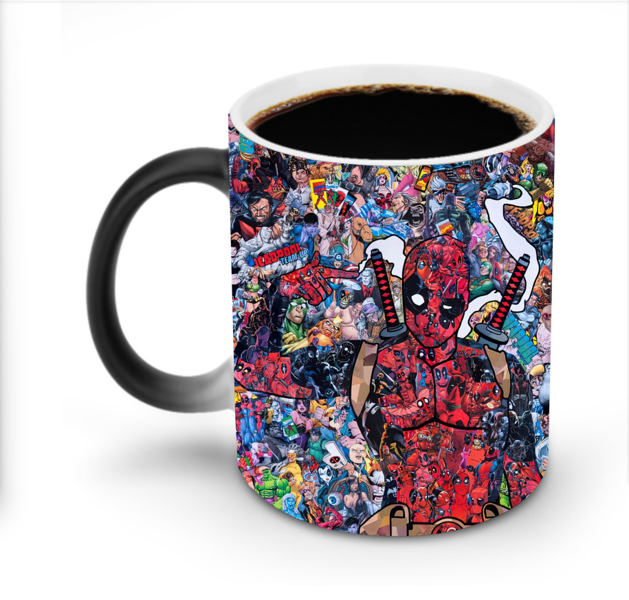（画像用） Deadpool デッドプール 温度変色マグカップ