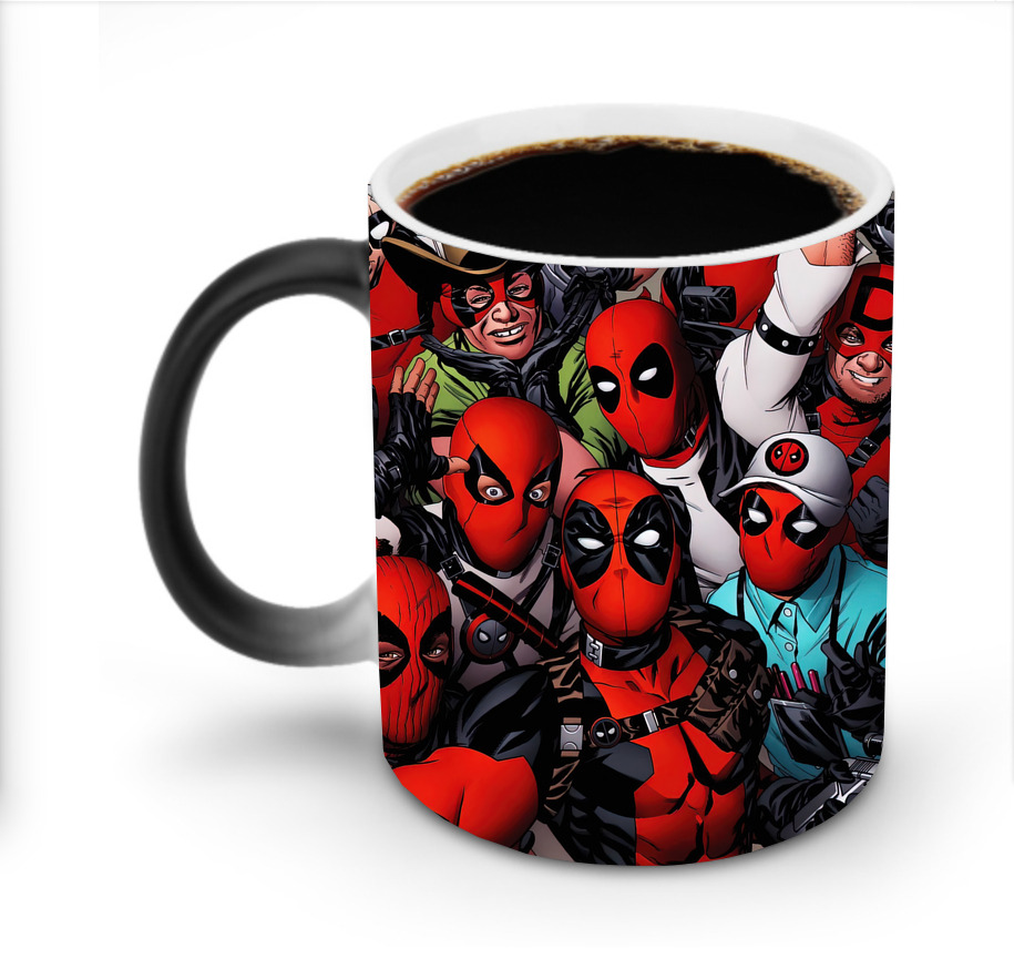 （画像用） Deadpool デッドプール 温度変色マグカップ