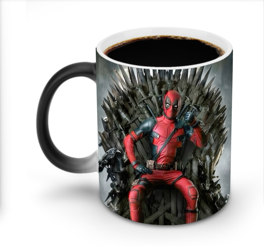 （画像用） Deadpool デッドプール 温度変色マグカップ