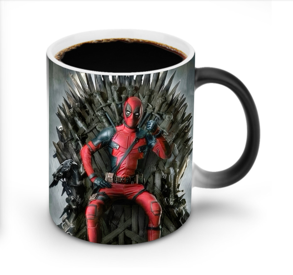 （画像用） Deadpool デッドプール 温度変色マグカップ