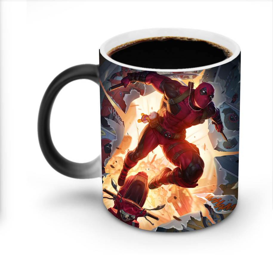 （画像用） Deadpool デッドプール 温度変色マグカップ