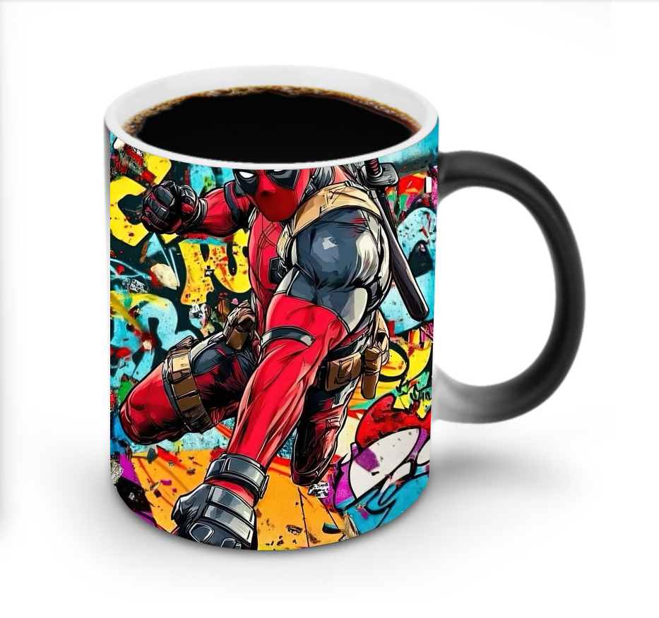 （画像用） Deadpool デッドプール 温度変色マグカップ