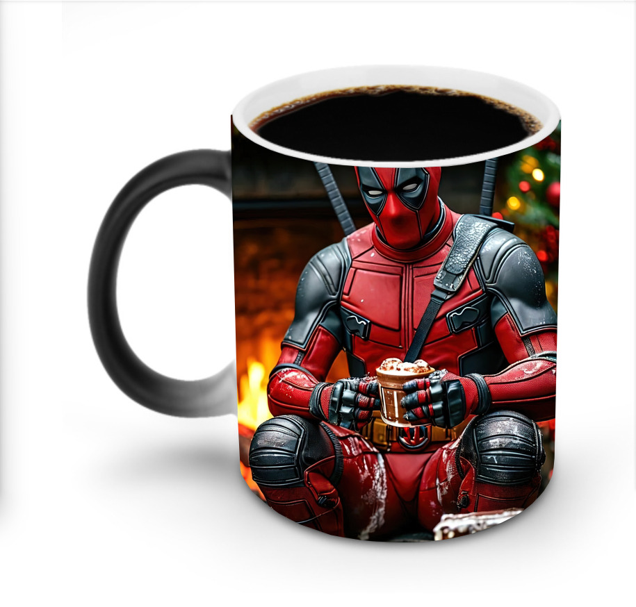 （画像用） Deadpool デッドプール 温度変色マグカップ