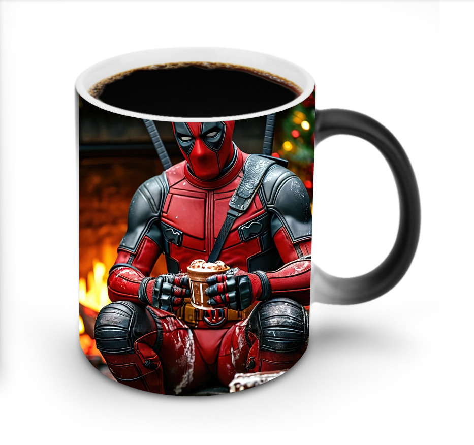 （画像用） Deadpool デッドプール 温度変色マグカップ