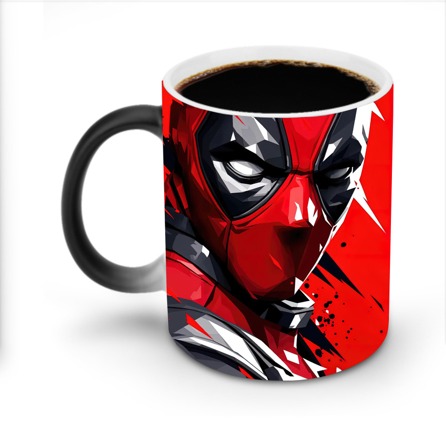 （画像用） Deadpool デッドプール 温度変色マグカップ