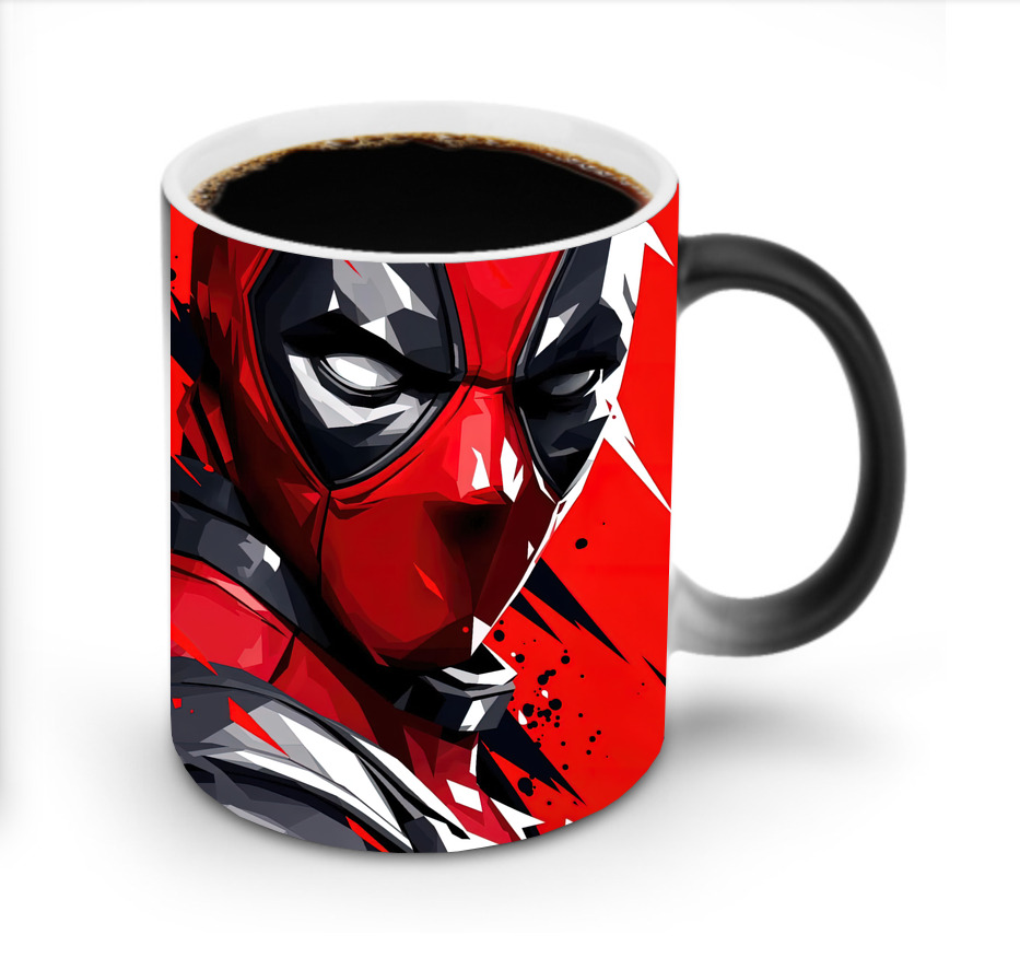 （画像用） Deadpool デッドプール 温度変色マグカップ