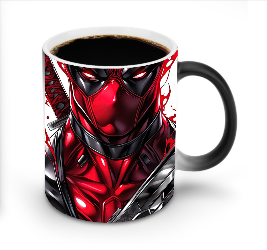 （画像用） Deadpool デッドプール 温度変色マグカップ