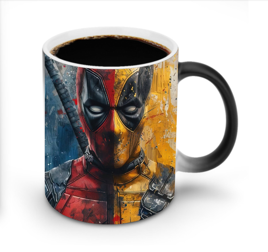 （画像用） Deadpool デッドプール 温度変色マグカップ