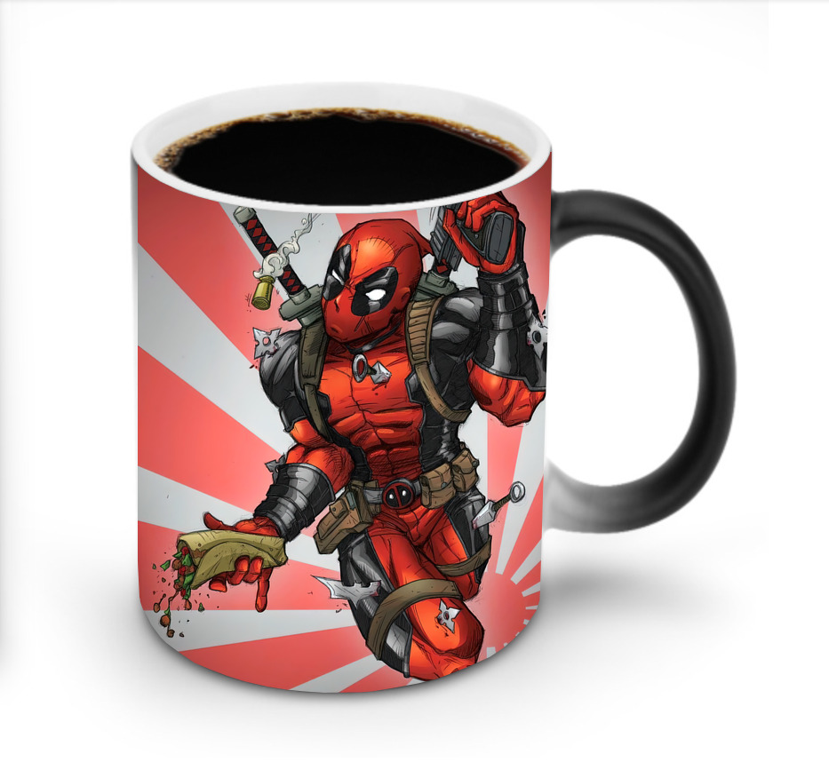 （画像用） Deadpool デッドプール 温度変色マグカップ
