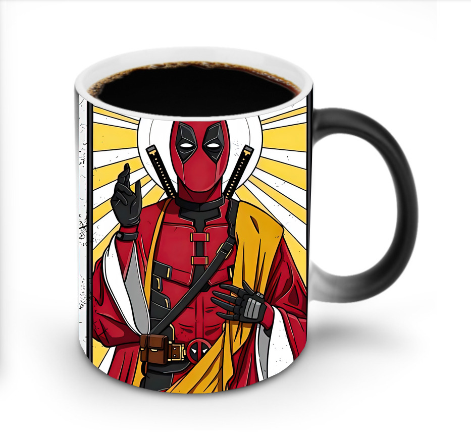 （画像用） Deadpool デッドプール 温度変色マグカップ