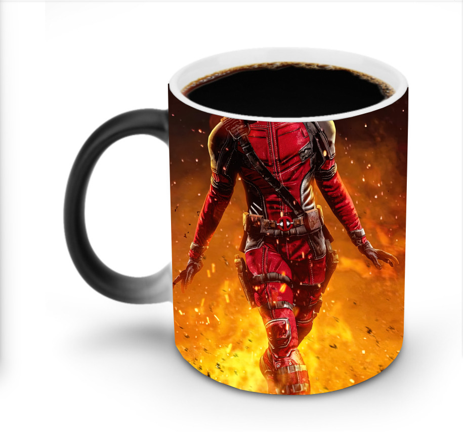 （画像用） Deadpool デッドプール 温度変色マグカップ
