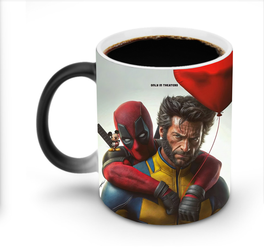 （画像用） Deadpool デッドプール 温度変色マグカップ