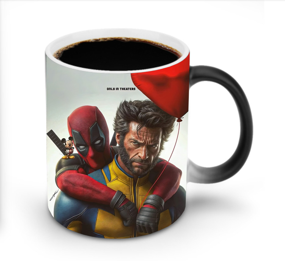 （画像用） Deadpool デッドプール 温度変色マグカップ