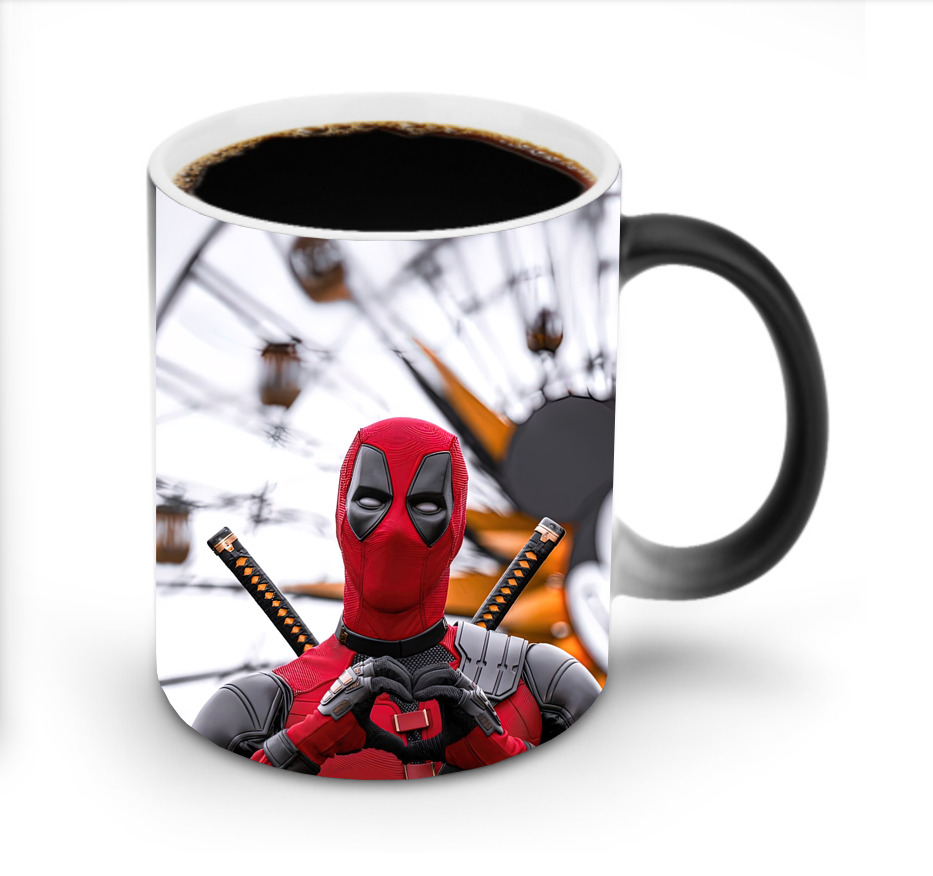 （画像用） Deadpool デッドプール 温度変色マグカップ