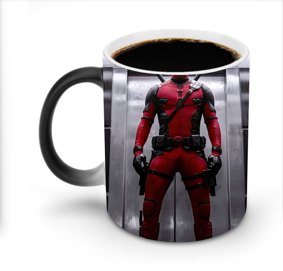 （画像用） Deadpool デッドプール 温度変色マグカップ