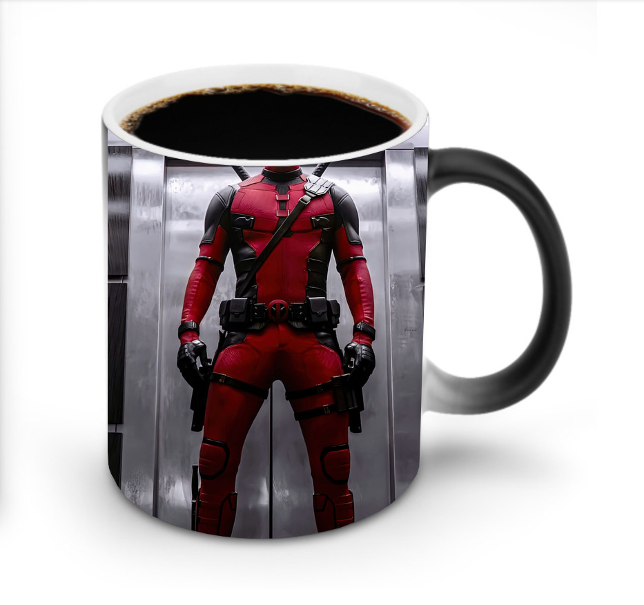 （画像用） Deadpool デッドプール 温度変色マグカップ