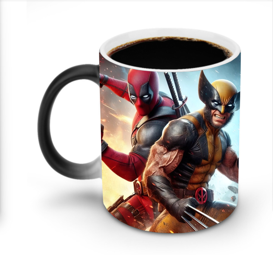 （画像用） Deadpool デッドプール 温度変色マグカップ