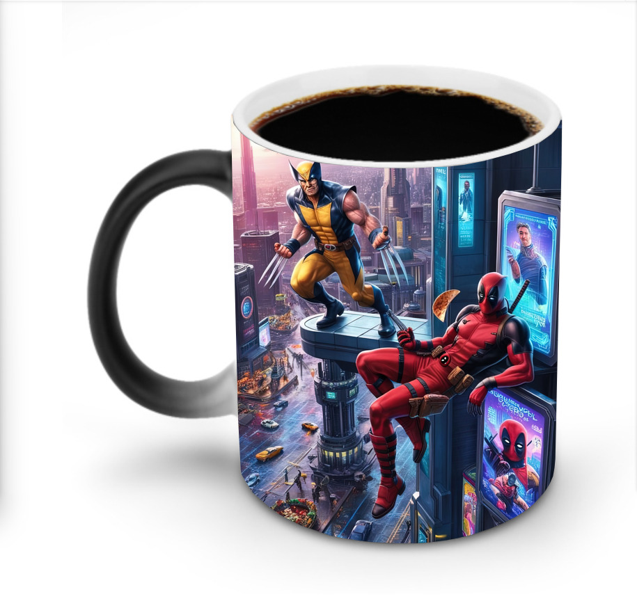 （画像用） Deadpool デッドプール 温度変色マグカップ