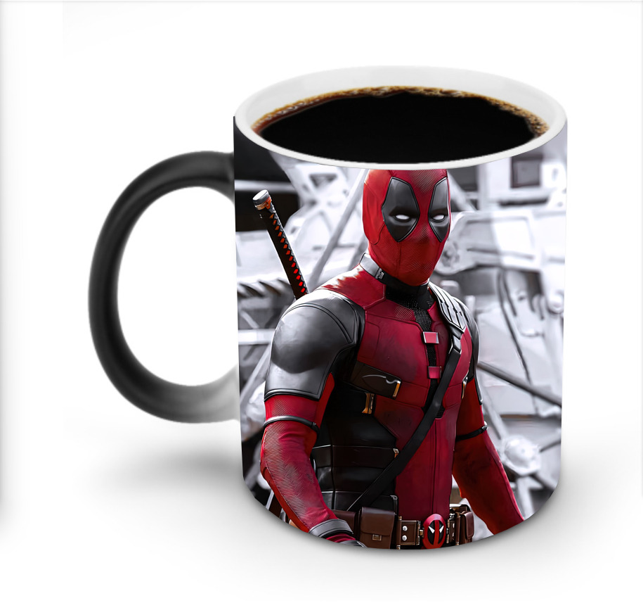 （画像用） Deadpool デッドプール 温度変色マグカップ