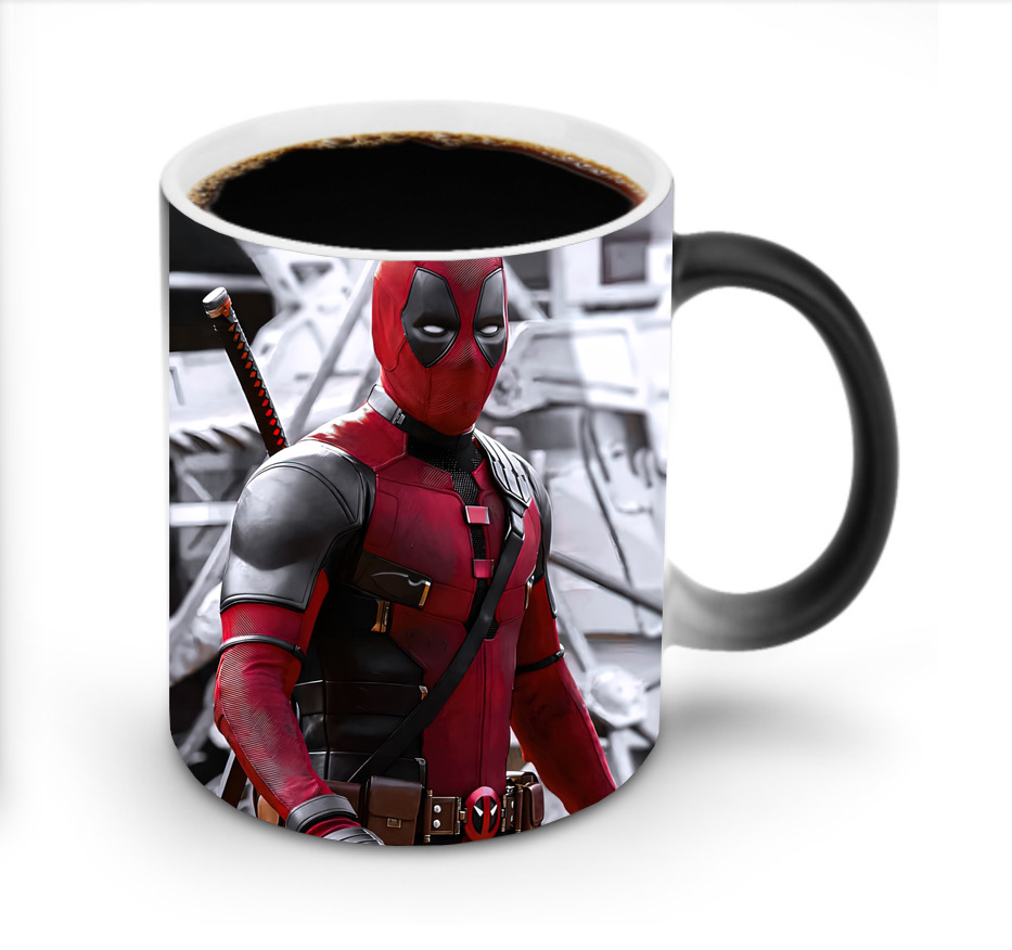 （画像用） Deadpool デッドプール 温度変色マグカップ