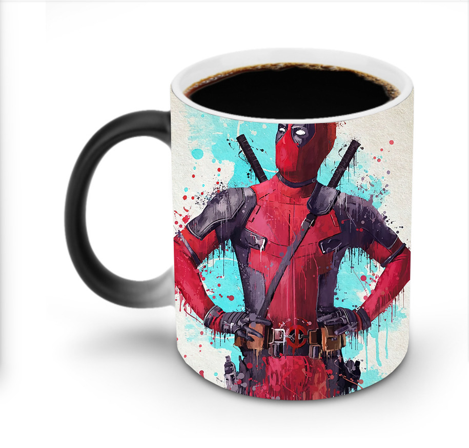 （画像用） Deadpool デッドプール 温度変色マグカップ