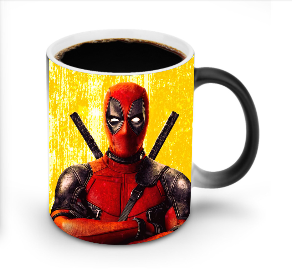 （画像用） Deadpool デッドプール 温度変色マグカップ