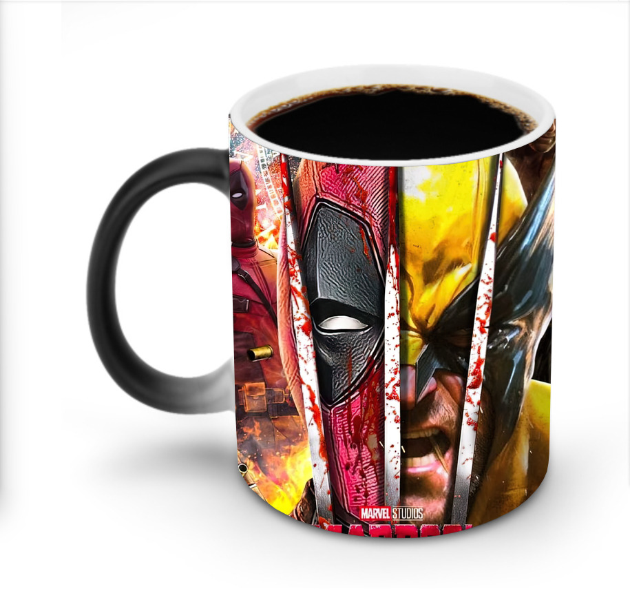 （画像用） Deadpool デッドプール 温度変色マグカップ