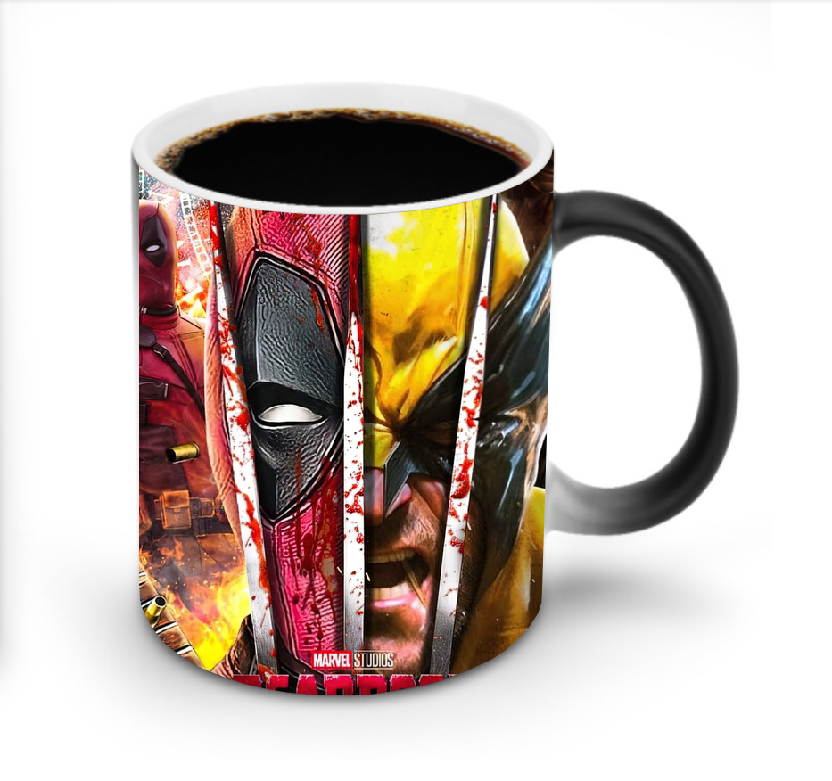 （画像用） Deadpool デッドプール 温度変色マグカップ