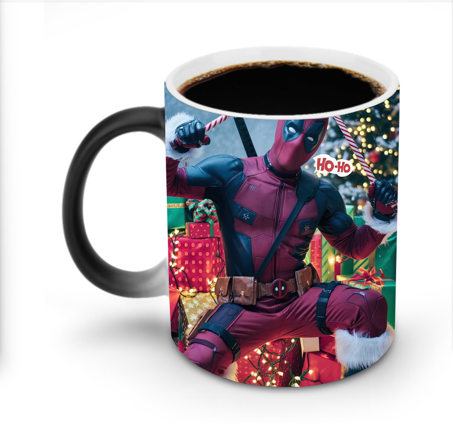 （画像用） Deadpool デッドプール 温度変色マグカップ