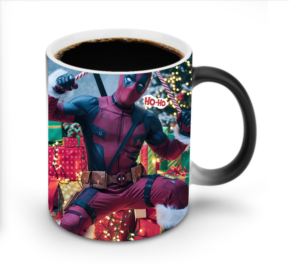 （画像用） Deadpool デッドプール 温度変色マグカップ
