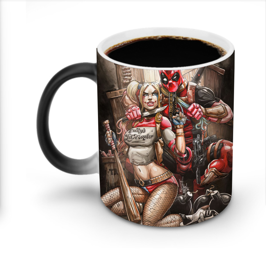 （画像用） Deadpool デッドプール 温度変色マグカップ