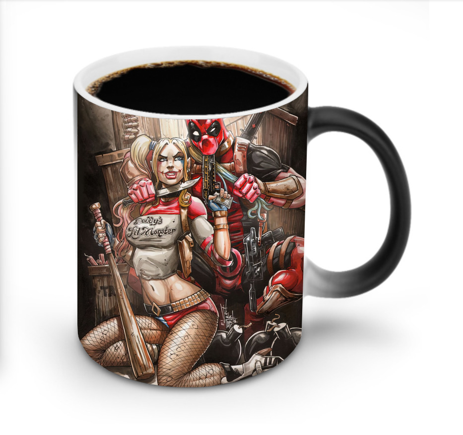 （画像用） Deadpool デッドプール 温度変色マグカップ