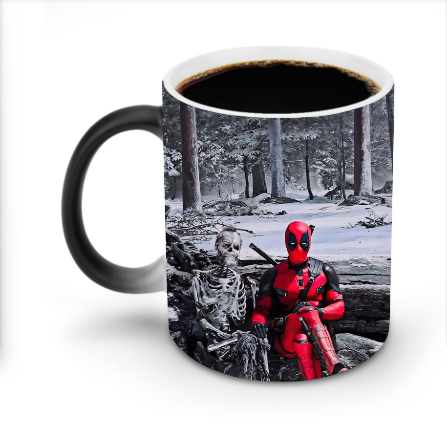 （画像用） Deadpool デッドプール 温度変色マグカップ
